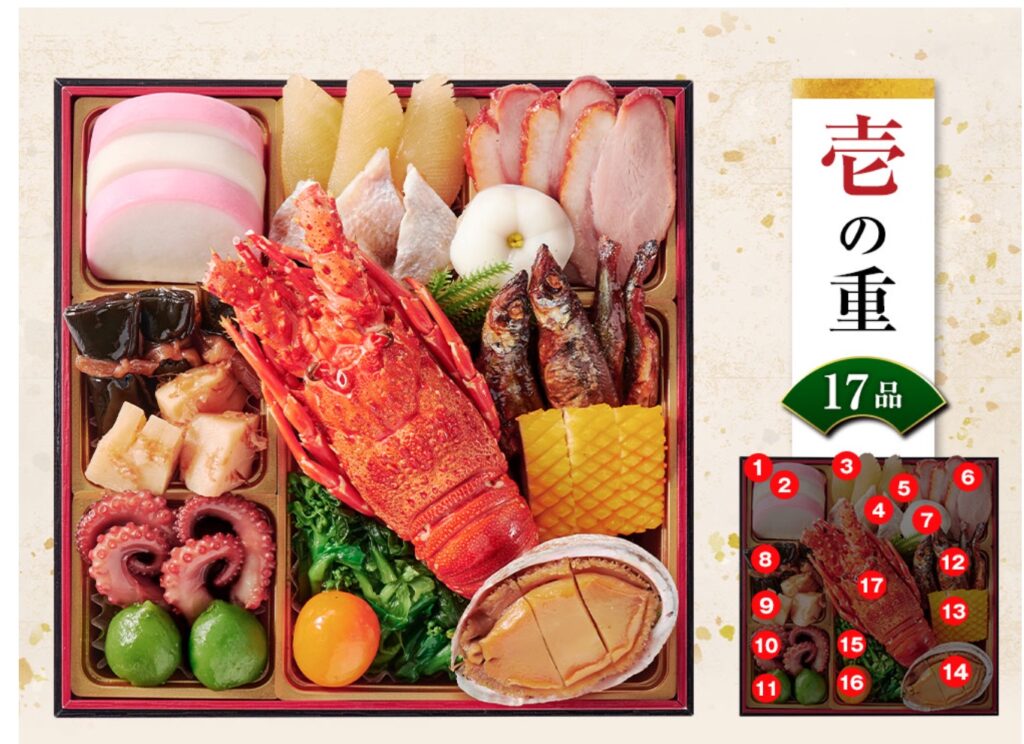 老舗料亭 京料理はり清監修のおせち料理_雅_壱の重
